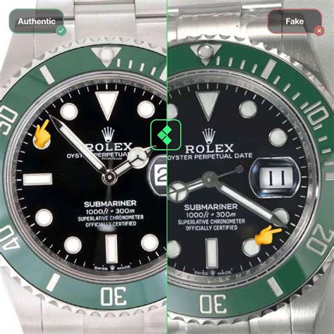 how to spot a fake rolex submariner without date|how to identify rolex watches.